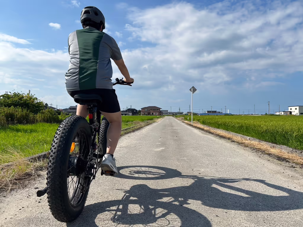 Toyama Private Tour - cycling