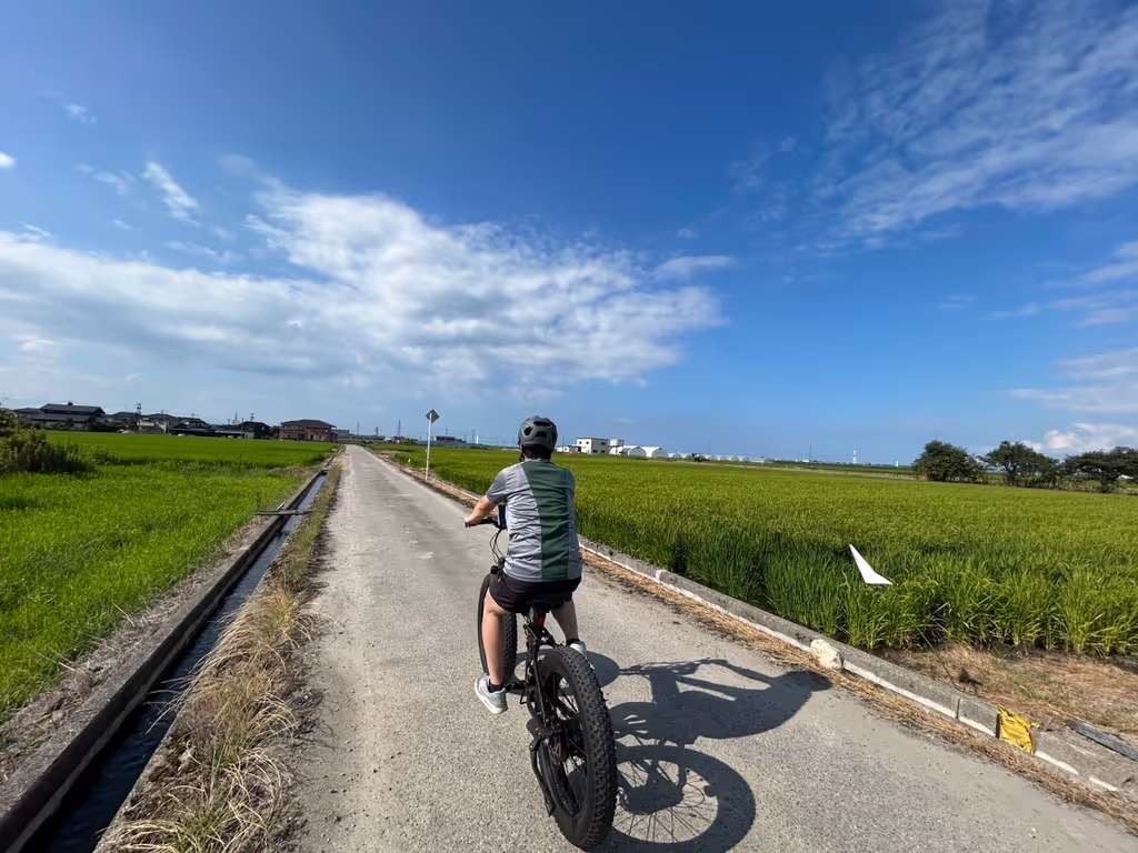 Toyama Private Tour - cycling
