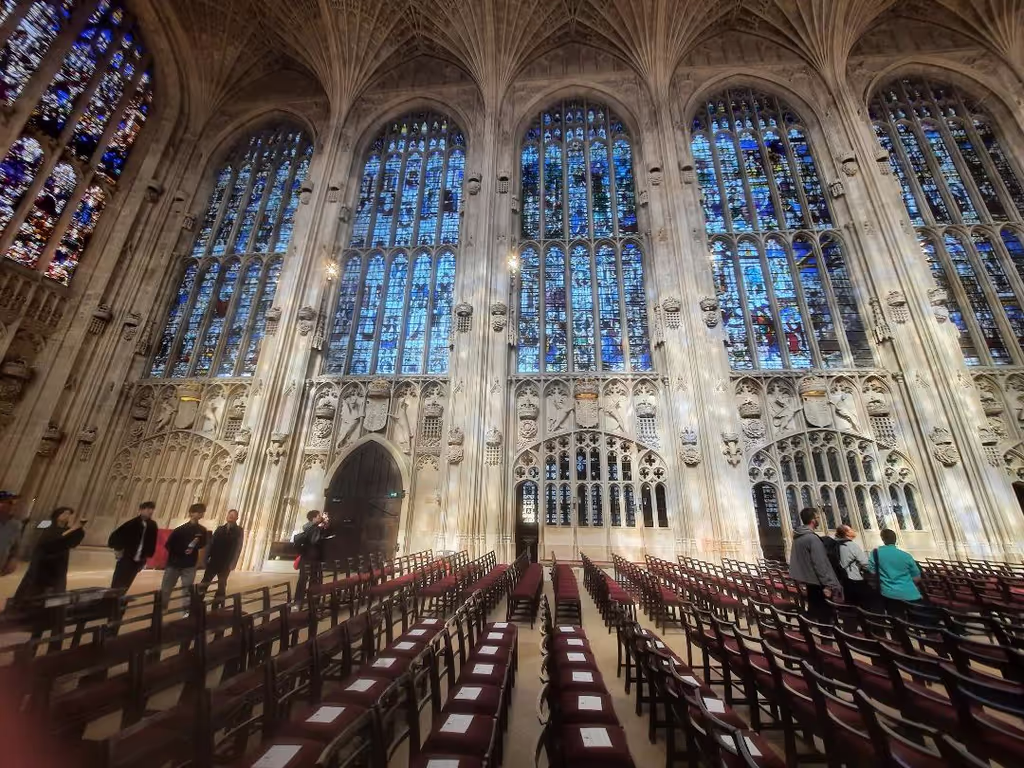 Cambridge Private Tour - Some of King's Chapel windows