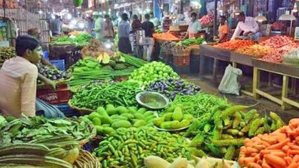 Mumbai Private Tour - Green vegetables market