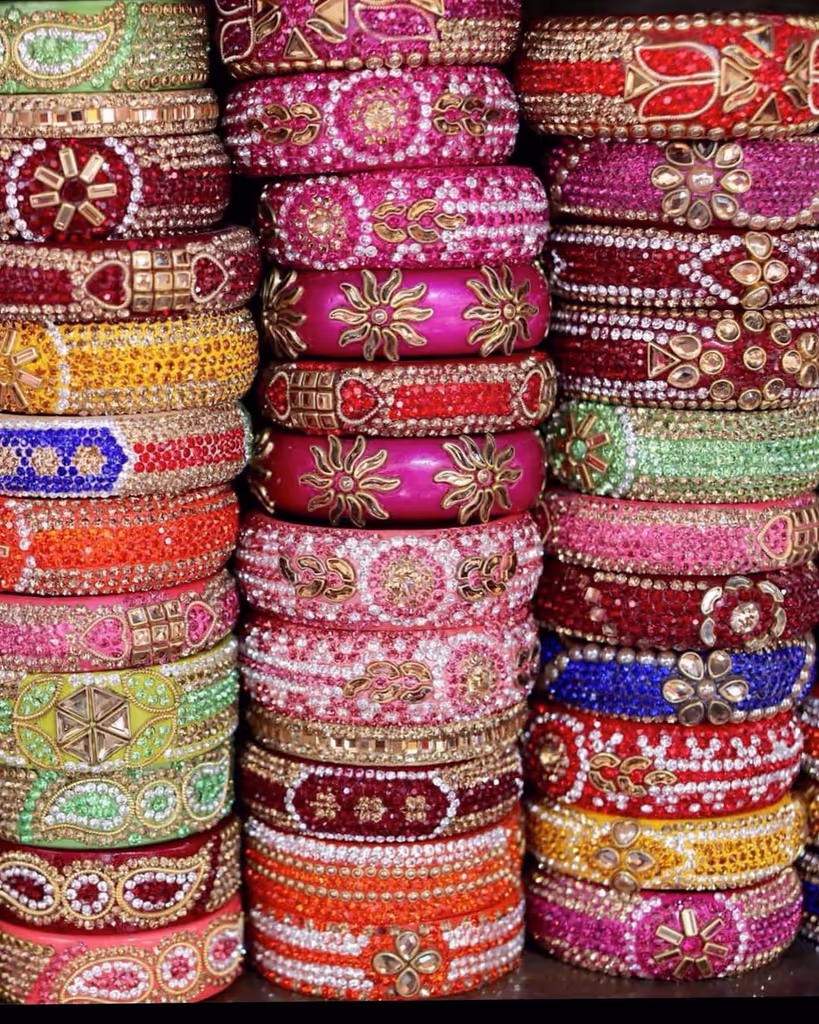 Jaipur Private Tour - Bangles in Market