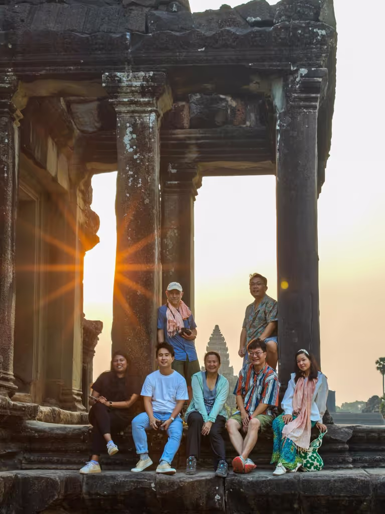 Phnom Penh Private Tour - Sunrise vibes at Angkor Wat