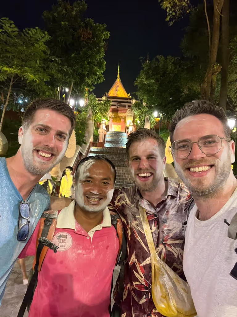 Phnom Penh Private Tour - New Year Calibration Wat Phnom