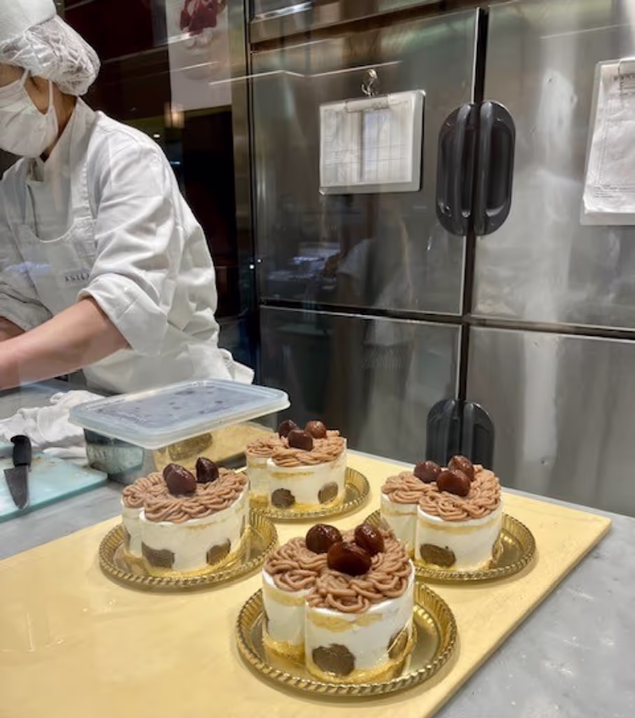Tokyo Private Tour - Food Hall Freshly Made Cakes