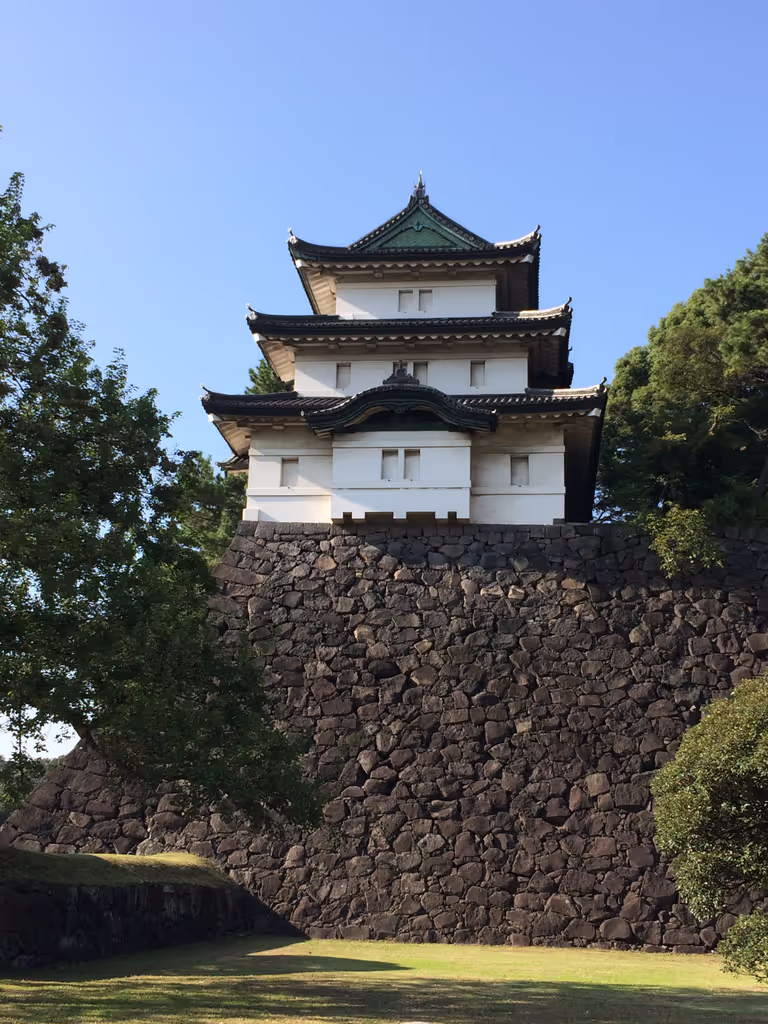 Tokyo Private Tour - A turret in the former Edo castle