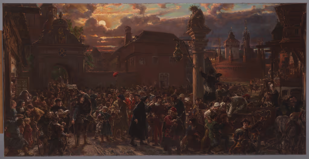 Krakow Private Tour - Jan Matejko, Students Leaving Krakow in 1549