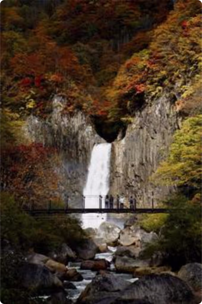 Nagano Private Tour - Naena Waterfall w/bridge