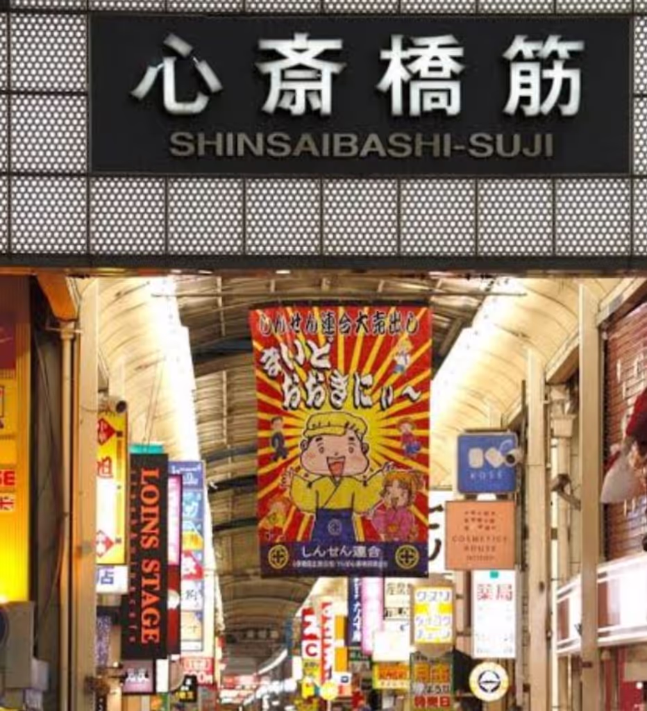 Osaka Private Tour - Shinsaibashi shopping center