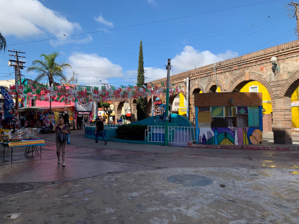 Tijuana Private Tour - Santa Cecilia Plaza.