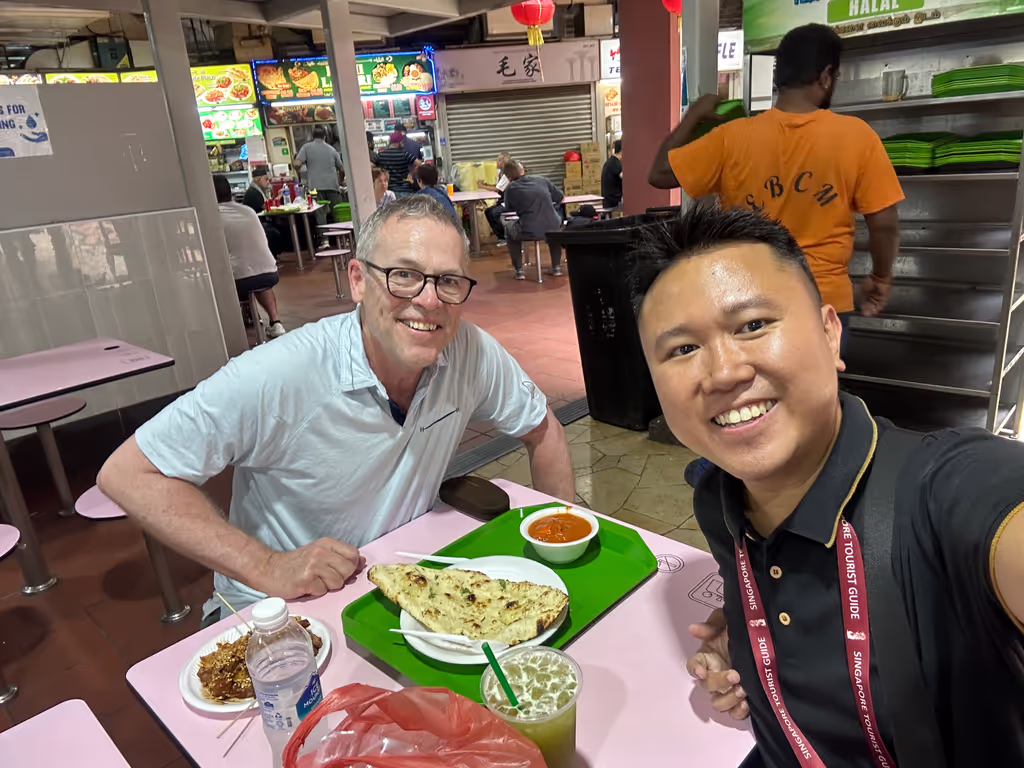 Singapore Private Tour - Lunch at hawker centre
