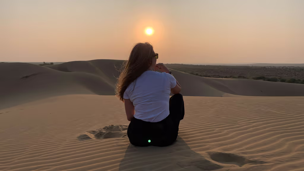 Jaisalmer Private Tour - Sunset at Dunes with Guest