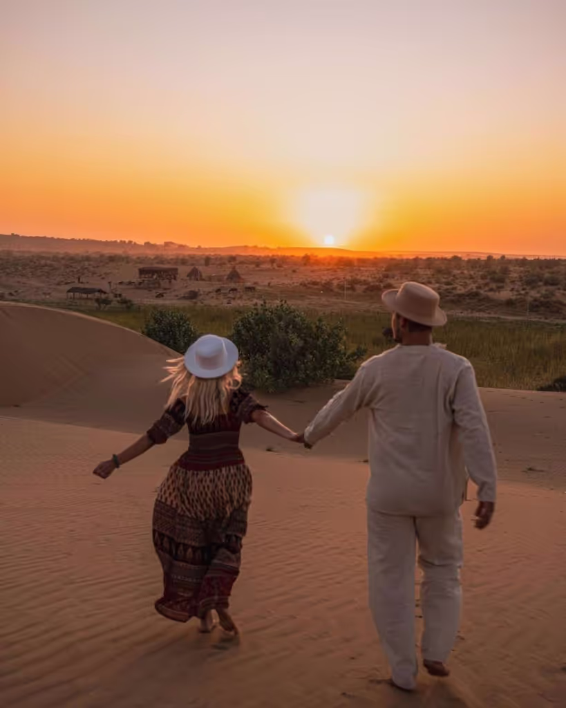 Jaisalmer Private Tour - Sunset at Dunes