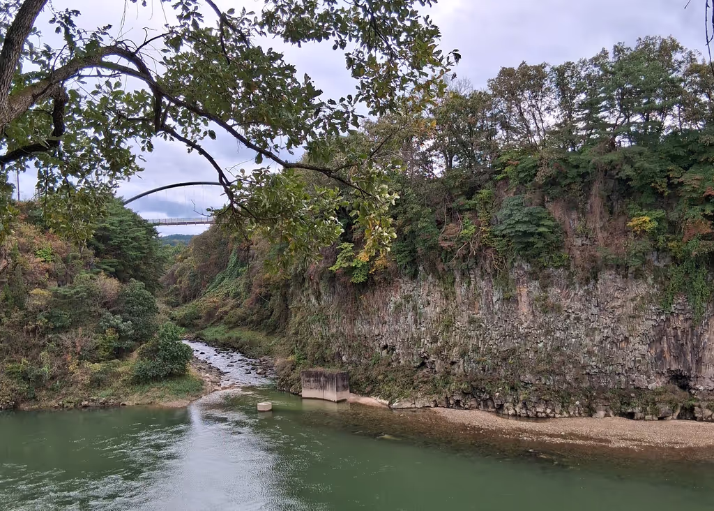 Seoul Private Tour - gorge and bridge
