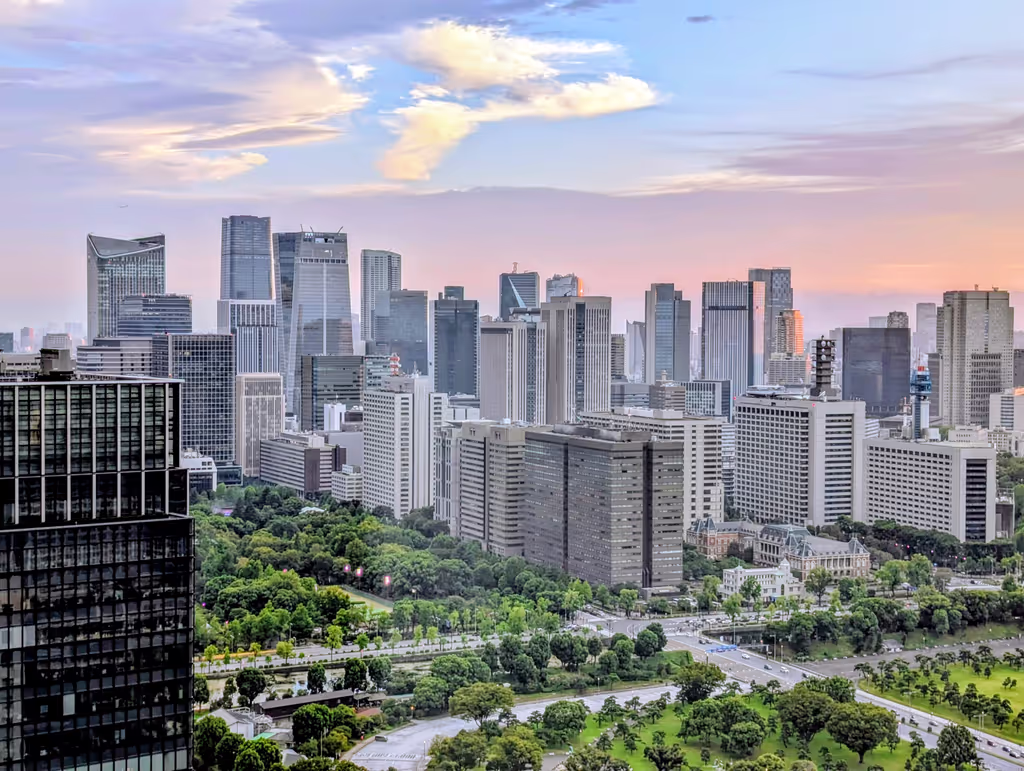 Tokyo Private Tour - View from Marunouchi building