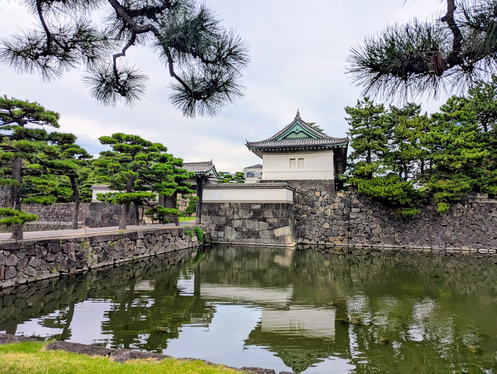 Tokyo Private Tour - Tokyo Imperial Palace - remaining Edo castle tower