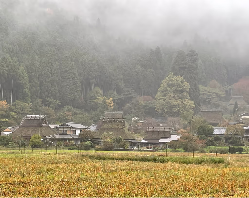Kyoto Private Tour - Miyama thatched houses - village scenery
