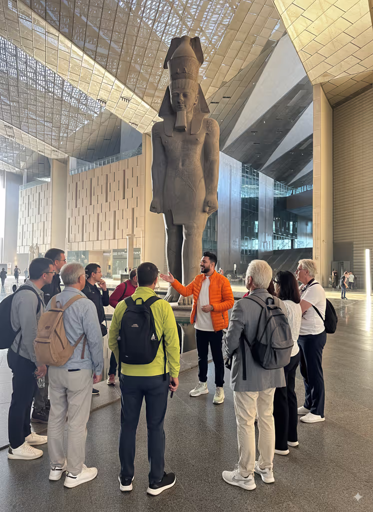 Giza Private Tour - The statue of king Ramses 2