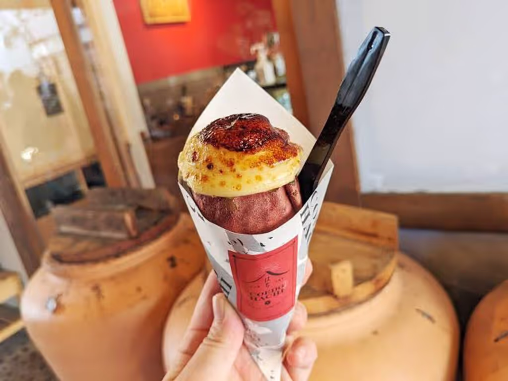 Tokyo Private Tour - Sweet Potato Dessert