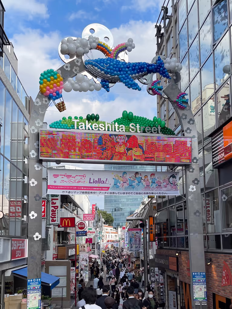 Tokyo Private Tour - Harajuku Takeshita street