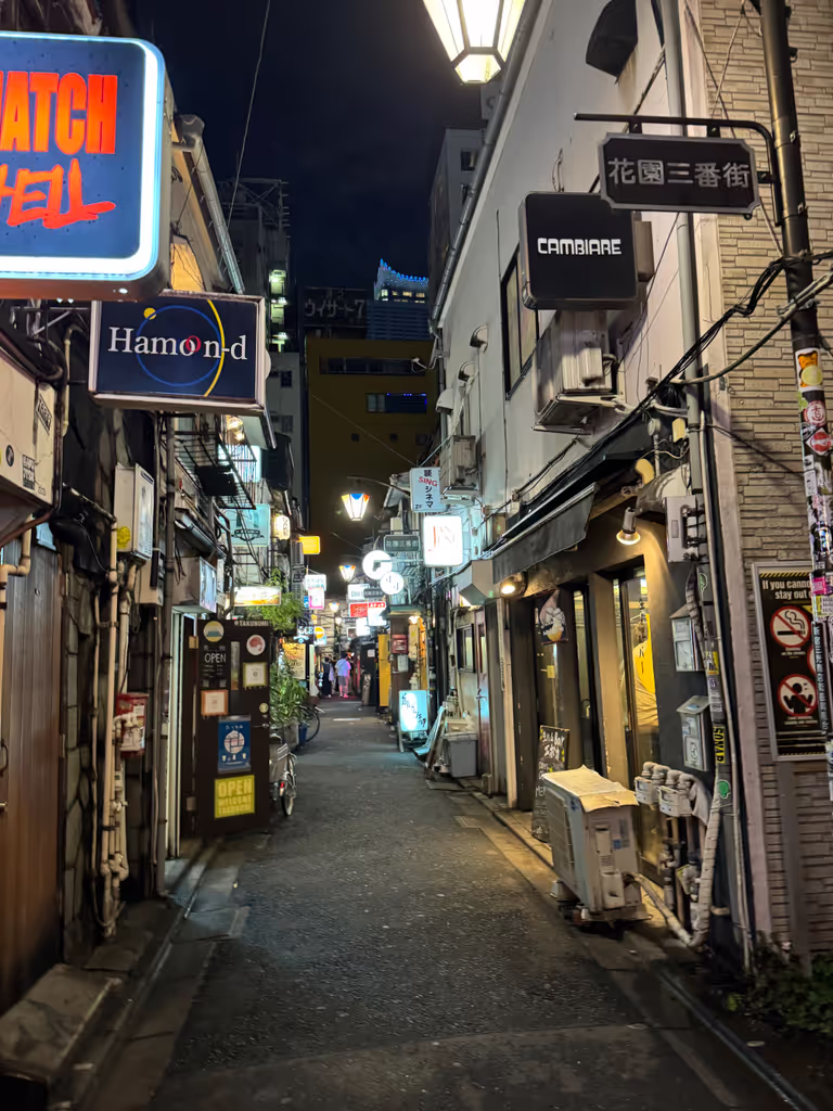 Tokyo Private Tour - Shinjuku Golden Gai