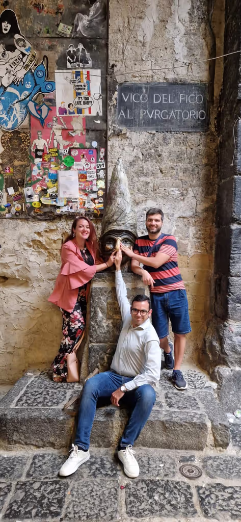 Naples Private Tour - Pulcinella Mask of Lello Esposito