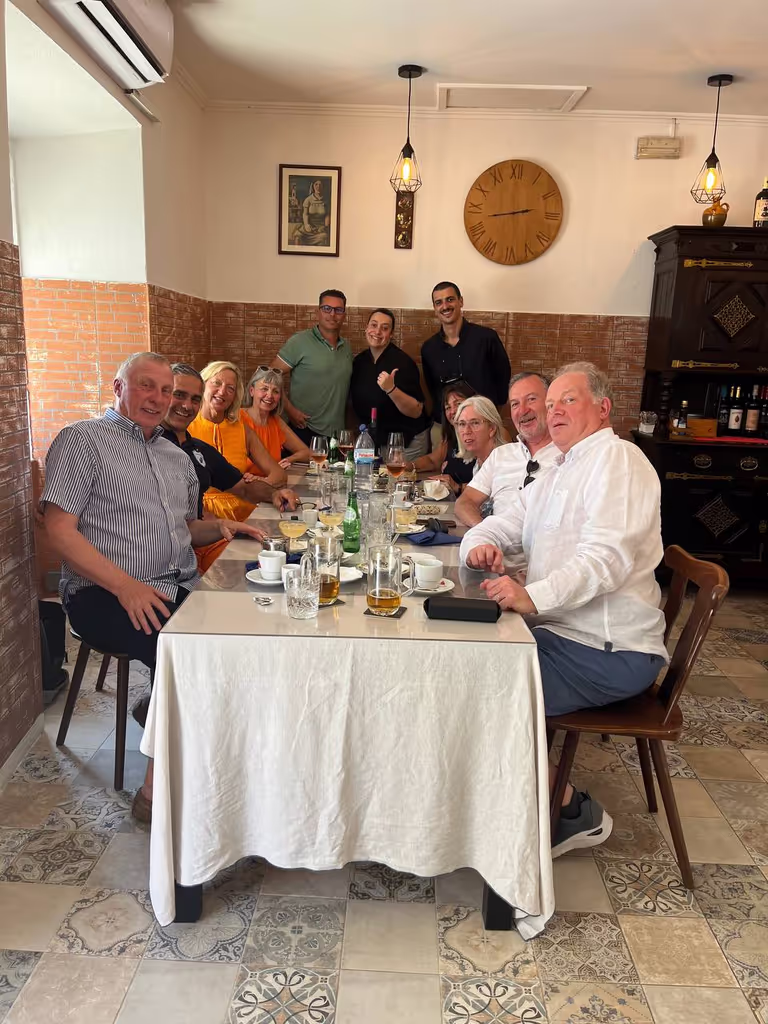 Setubal Private Tour - Chef come to greet us at the Table