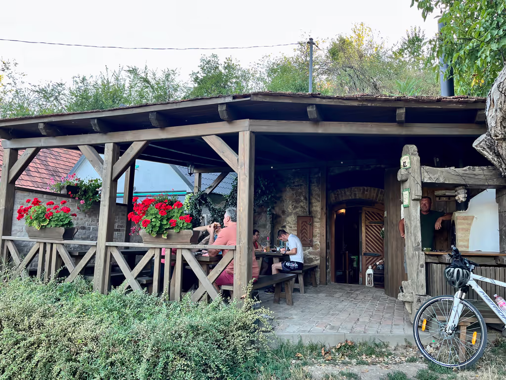 Budapest Private Tour - Covered outdoor terrace