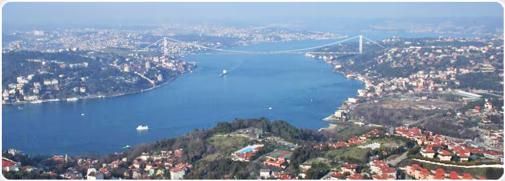 Istanbul Private Tour - Bosphorus from the air
