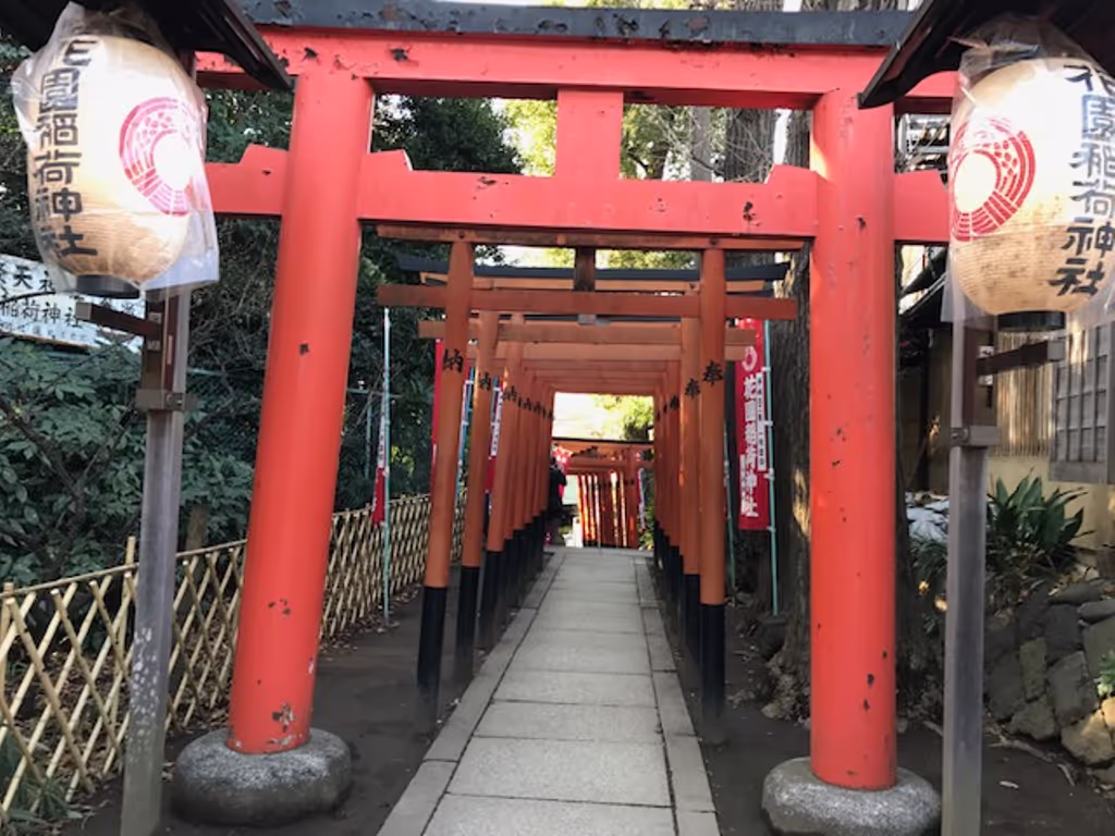 Tokyo Private Tour - Hanazono Inari shrine at Ueno