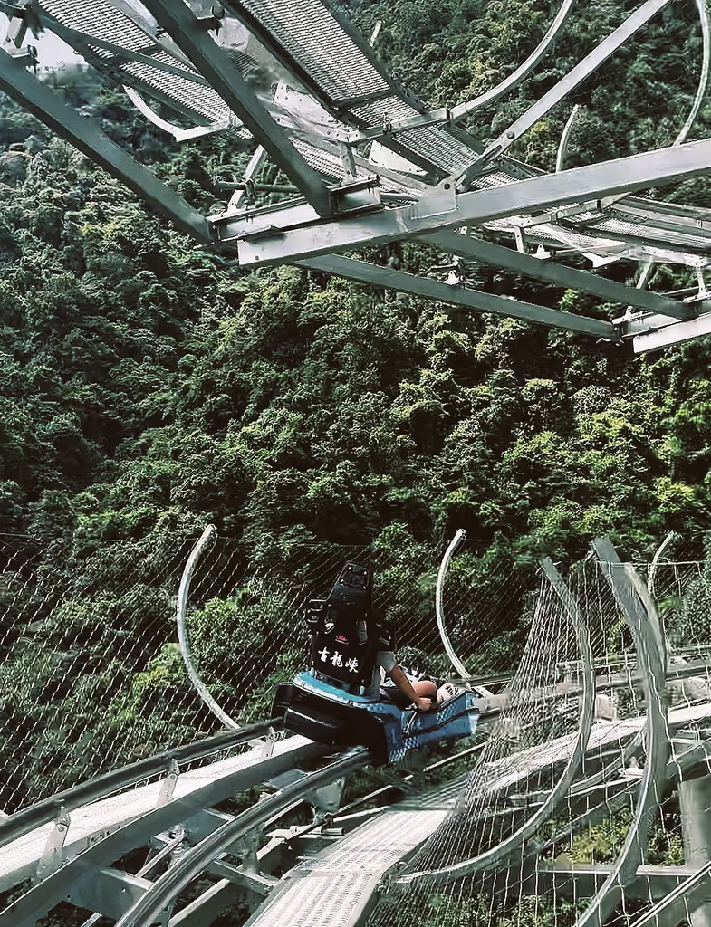 Guangzhou Private Tour - Gulong Gorge Cliff Roller Coaster