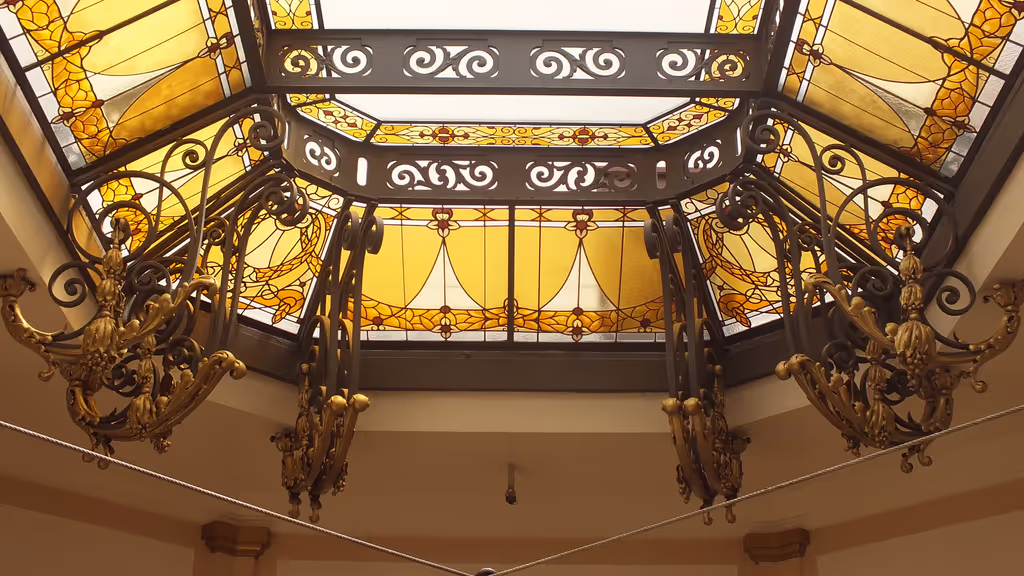 Sao Paulo Private Tour - Centro Cultural Banco do Brasil - Ceiling