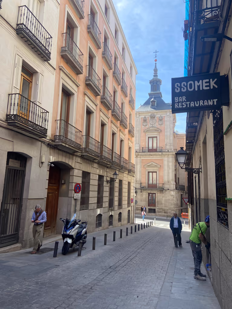 Madrid Private Tour - Cute street in the City Centre