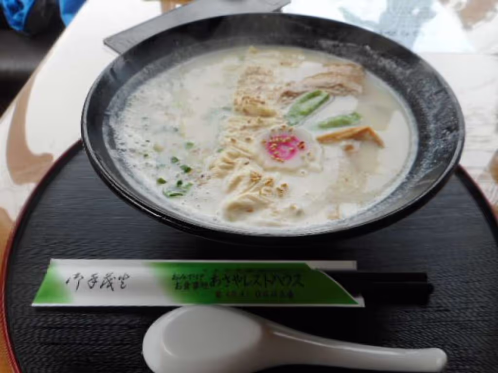 Nikko Private Tour - If you would like to, we can have Yuba Ramen.
Yuba is made by Soy Bean Skin and one of the specialities of Nikko.