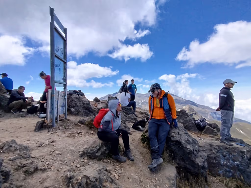 Quito Private Tour - We made it!!! Summit of Ruco Pichincha