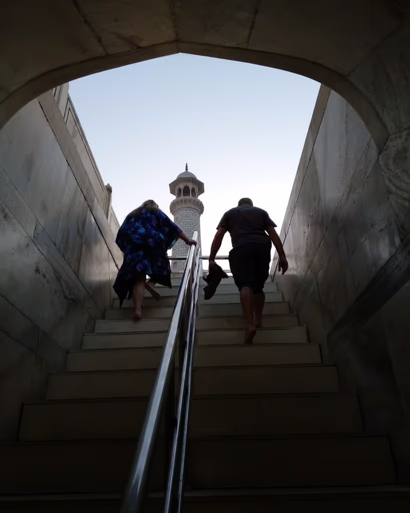 Agra Private Tour - Taj Mahal Staires