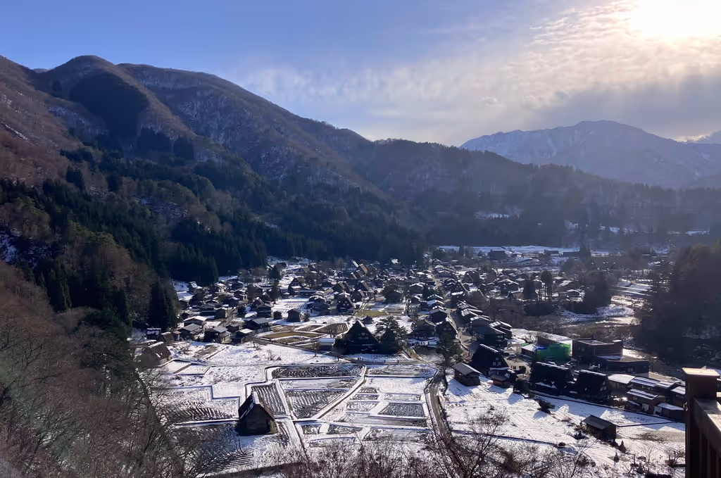 Toyama Private Tour - Shirakawa-go from observatory