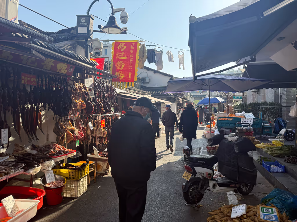 Hangzhou Private Tour - Local street 4
