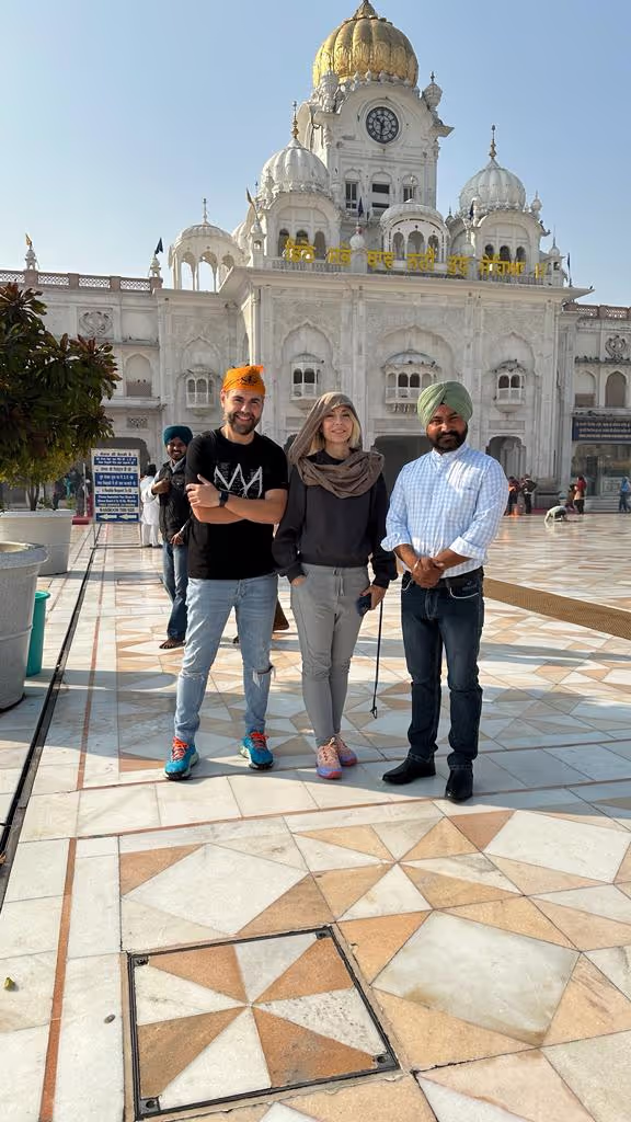 Amritsar Private Tour - Smiles after a delicious Amritsar food walk