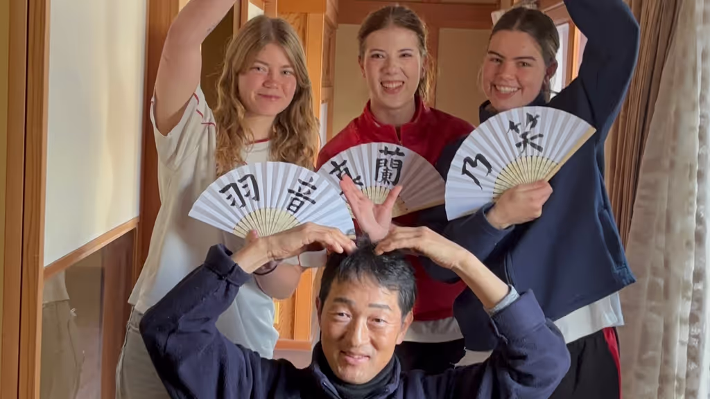 Osaka Private Tour - Create your own Japanese calligraphy artwork.