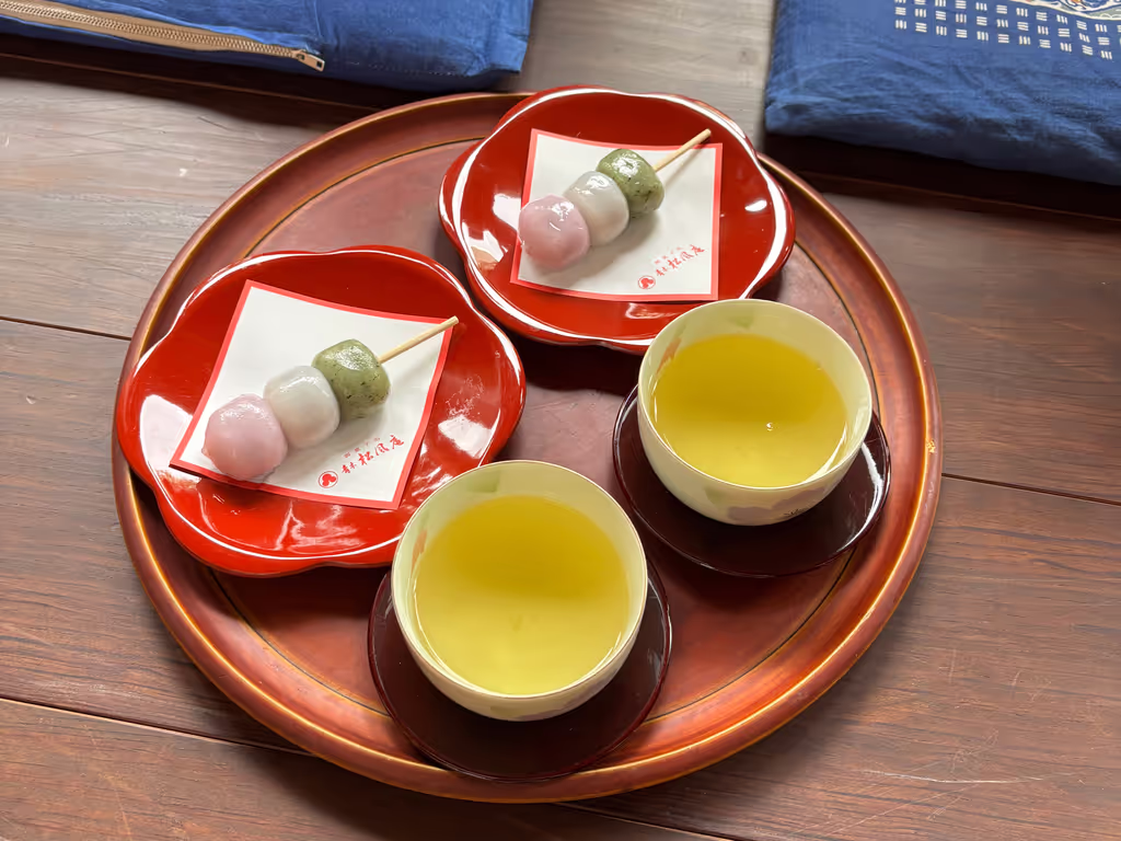 Osaka Private Tour - A simple and authentic Japanese tea moment.