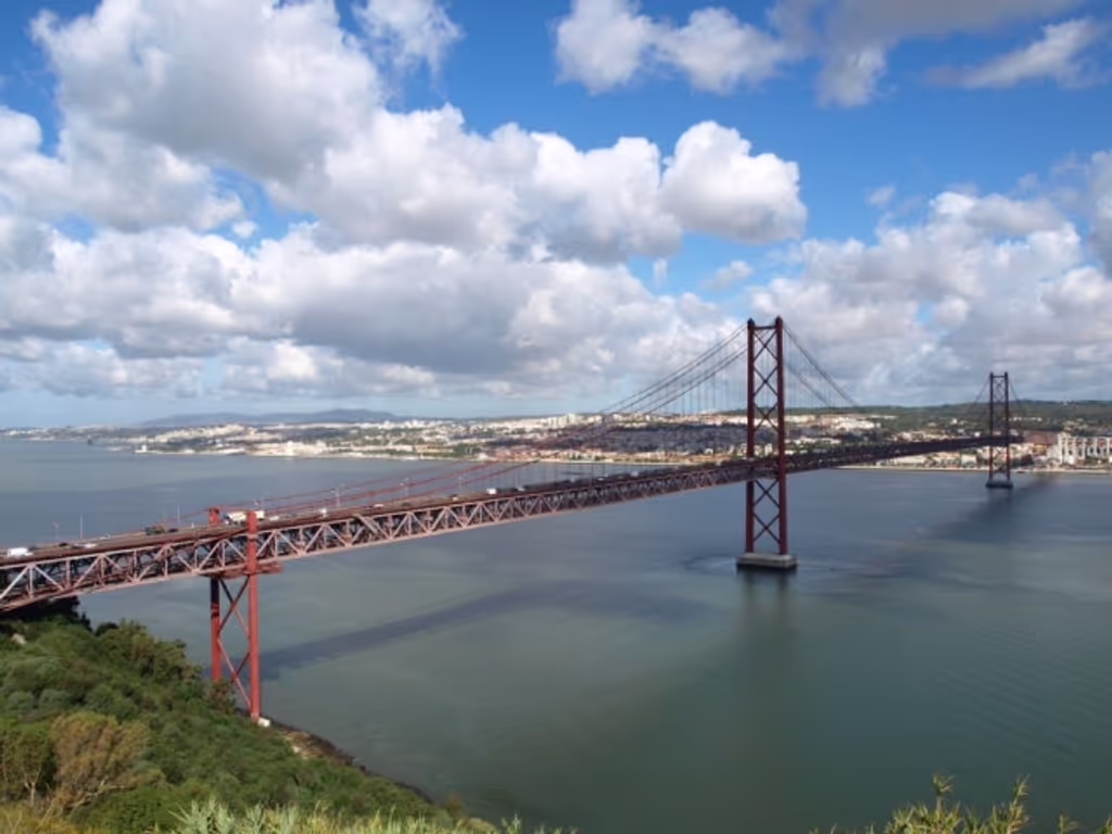 Lisbon Private Tour - Brigde of the 25th of April-View to Lisbon
