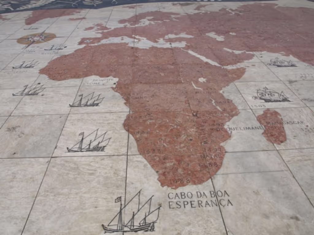 Lisbon Private Tour - Monument to the Discoveries-map