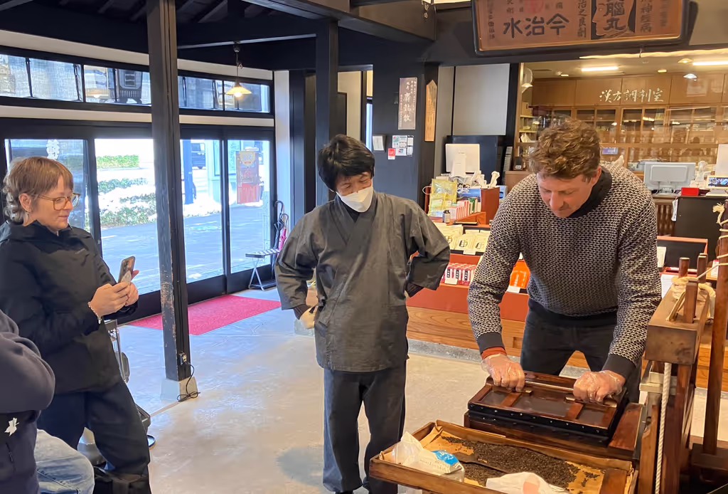 Toyama Private Tour - Experience Medicine pill making