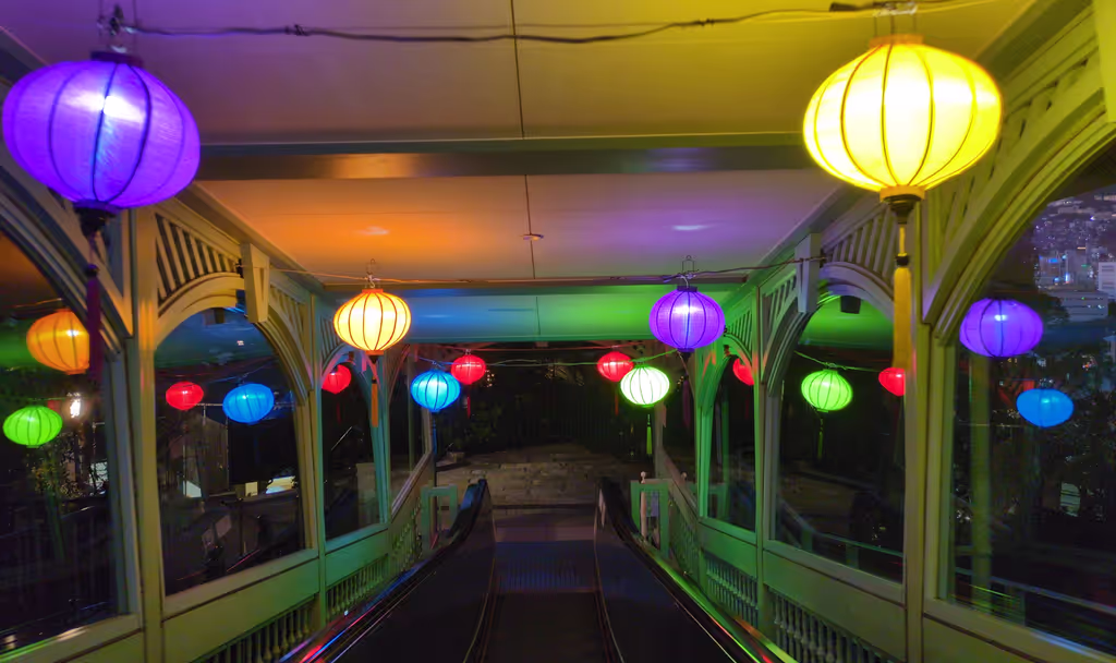 Nagasaki Private Tour - Elevator after paying fee for the Glover Garden