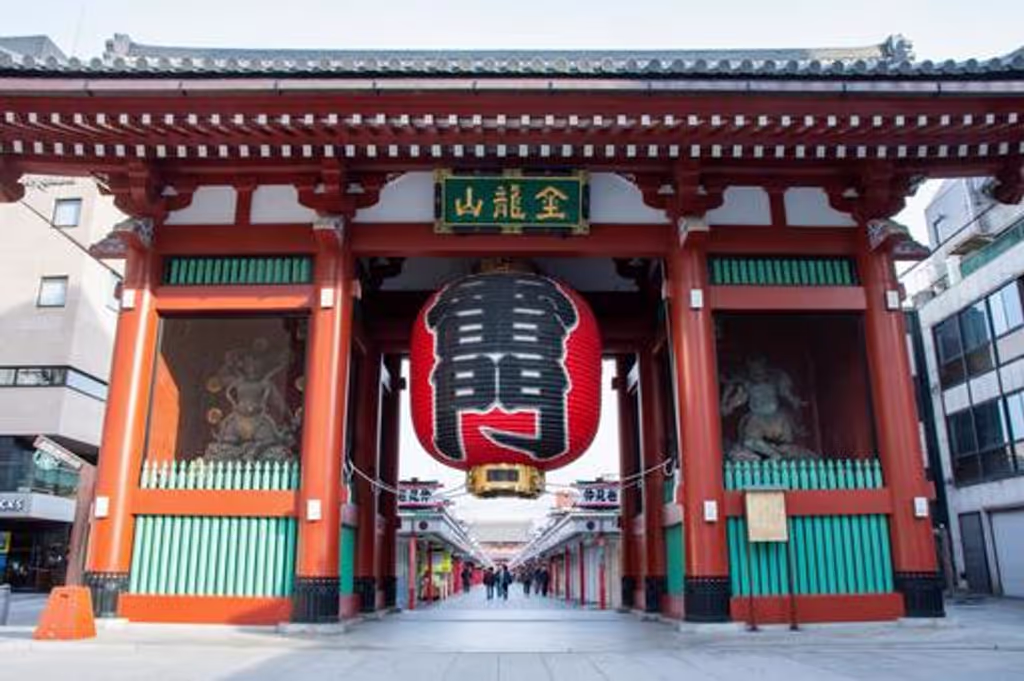 Yokohama Private Tour - iconic entrance to Senso-ji