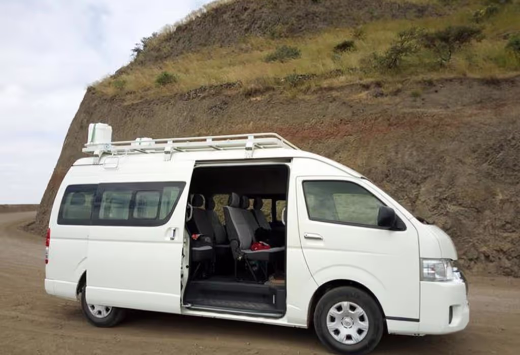 Addis Ababa Private Tour - A van for relaxed and spacious ride
