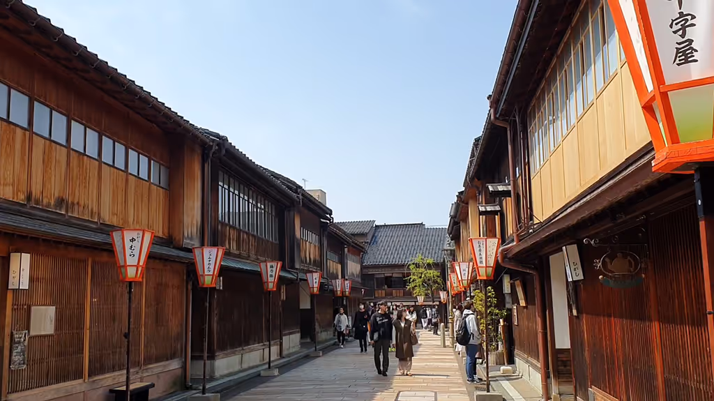 Kanazawa Private Tour - Higashi Chaya - Main Street