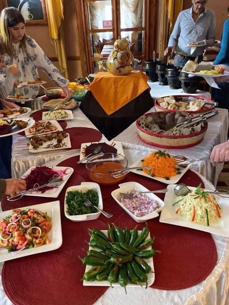 Addis Ababa Private Tour - Ethiopian vegan bouffe