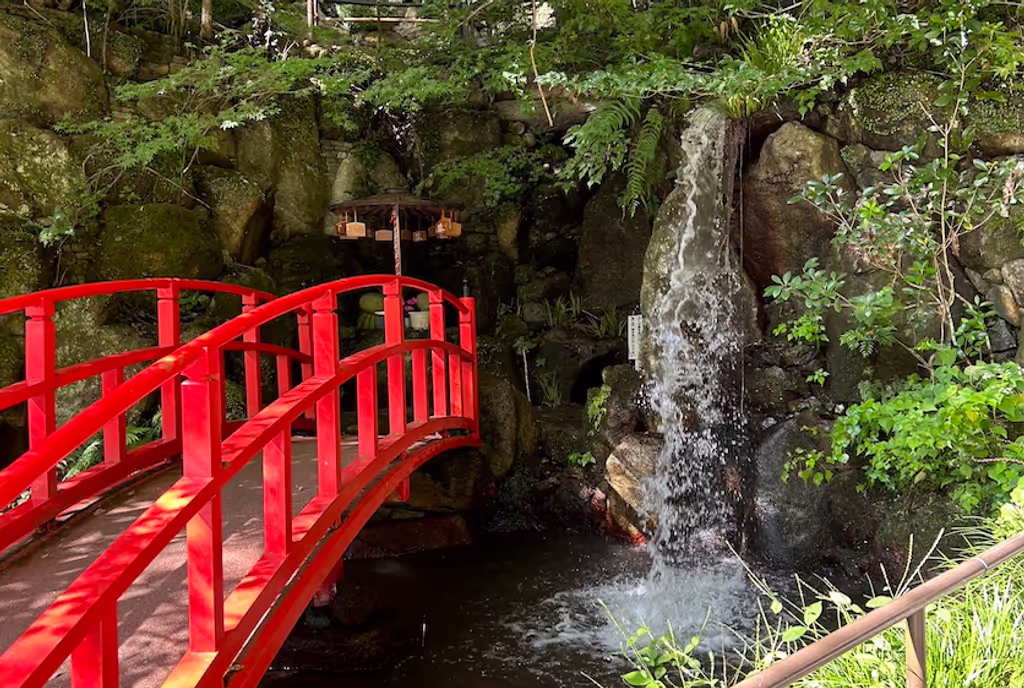 Fukuoka Private Tour - The bridge leads you to the small cave in Nanzoin