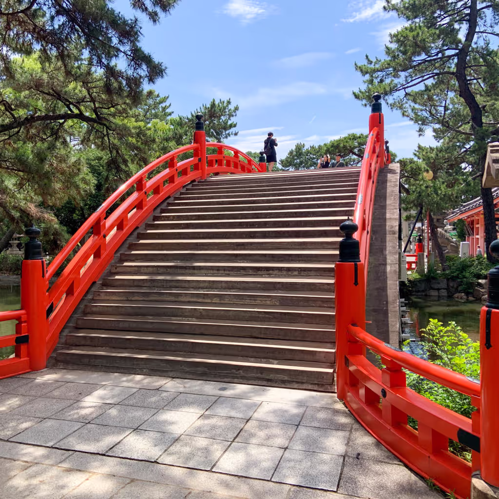 Osaka Private Tour - drum bridge